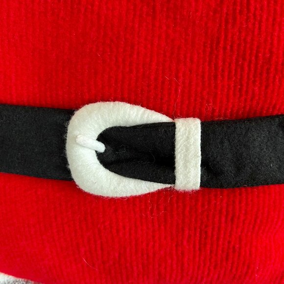 Bright Red Throw Pillows (2) - Picture 3 of 6